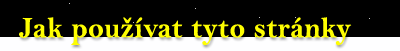 How to Use this Site